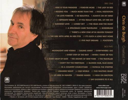Chris De Burgh Greatest Hits : Back
